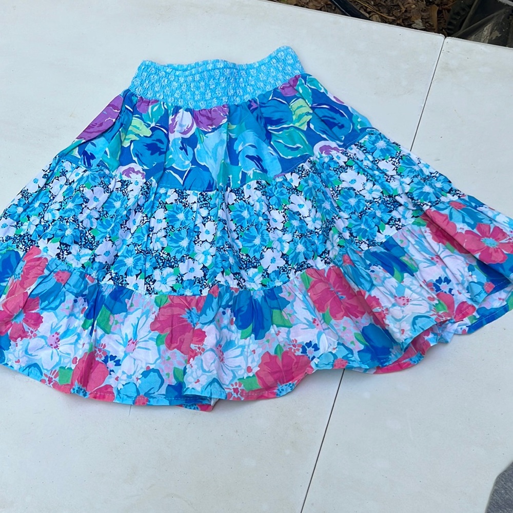 Place floral girls skirt